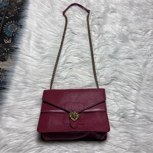 Anne Klein Dionysus style red and gold chain Shoulder Bag